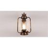 Harper Copper Metal Wall Mounted Lantern Lamp