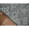 Clarissa Graphite Geometric Hand-Tufted Wool 7.5X5 Feet Carpet