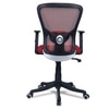 Peacifice Mid Back Ergonomic Chair in Red Colour