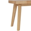 Scandinavian Loftus Bench Natural Wood Finish