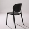 Kepler Brooks Serena Cafeteria Dining Chair in Black Colour