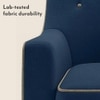 Hagen Lounge Chair in Cobalt Colour