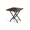 Masai Arm Chair Table Set (Dark Teak Finish)