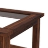 Claire Coffee Table (Size: Compact, Finish: Teak)