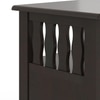Raynor Solid Wood Bedside Table in American Walnut Finish