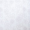 White And Lavender Shade  Floral Cotton 400 Tc Flat  Super King Size Bedsheet With 2 Pillow Covers