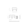 Pritchar Ottoman Color in Dark Grey