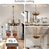 Devansh Gold Wall Mounted Lamp With Off-White Cotton Shade