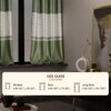 Stoa Paris Satin Window Curtain, 70% Blackout Curtains,   Privacy Lining, Pack of 2, Versailles - Majestic Meadow