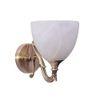 Toleo Stone Look Glass Antique Wall Light