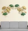 W-Luv Abstract Metal Wall Decor in Multicolor Set of 1