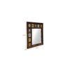 Siramika Sheesham Wood Square Wall Mirror