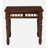 Hrida Solid Wood 4 Seater Dining Table in Teak Finish