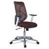 Wiwngas Mid Back Ergonomic Chair in Brown Colour