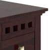 Fidora Study Table Finish - Mahogany