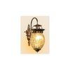 Ivory Multicolor Mosaic Glass Wall Mounted Lamp (Oval )