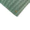 Colette Granite Green Knitted Cushion Cover  16X16 Inches