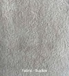 Bruch Boucle Fabric Arm Chair in White Colour
