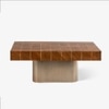 Arrow Solid Wood Coffee Table in Brown Colour