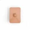 Galvanized Rectangular Bread Box In Orange Colour