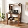 Spydercraft Daisy Modern Study Table in Columbian Walnut Finish
