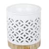 Lotus Bloom Ceramic Aroma Burner Candle Holder