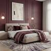 Jaipur Rugs Marble Viscose 5'6x8 Feet Ashwood And Mauve Hand Tufted Rug Carpet For Living Room