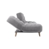 Bonnes 3 Seater Fold Out Sofa cum Bed  in Grey Colour