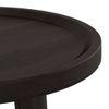 Sinata Solid Wood Side Table in American Walnut Finish