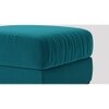 Royse Ottoman Color in T Blue