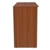 Learnix Engineered Wood Study Table in Walnut Finish