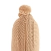 Chunky Knit Cuban Sand Cushion Cover 16X16  Inches