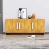 Hexa Red Multipurpose Storage Cabinet With 3 Door in Giant Wood Colour