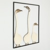 W-Zenith Abstract Metal Wall Decor in Multicolor Set of 1