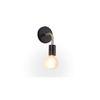 Brass Black Metal Wall Light