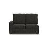 Apollo Sofa (Colour : Graphite Grey, Cushion : Hard, Back Type : High Back, Seating Capacity : Right Aligned 2 Seater + Right Aligned Chaise + Ottoman)