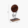 Austin Metal Showpiece in Dark Brown Colour