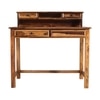 Lili Sheesham Wood  Study Table in Teak Finish