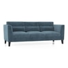 Lewis 3 Seater Fabric Sofa In Ocean Weave Colour