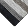 Bryce Charcoal Solid Woven Viscose 8X5 Feet Carpet