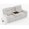 Marvin Entertainment Recliner in Beige Colour