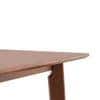 Augusta 6 Seater Dining Table In Dark Walnut Finish
