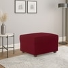 Ottoman Magenta Sofa Cover