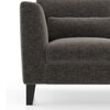 Lewis 1 Seater Fabric Sofa in Smoke Colour