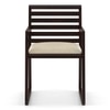 Hawley Solid Wood Study Chair In Mahogany finish, Color - Macadamia Brown