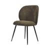 Whisper Fabric Dining Chair in Green Colour