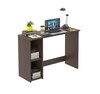 Mallium Free Standing Engineered Wood Study Table in Wenge Finish