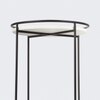Two Layer Marble Side Table Gold