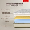 KURLON Ortho Plus Natural Latex 6 inch King High Resilience (HR) Foam Mattress (L x W: 78 inch x 70 inch)
