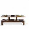 Allen Sheesham Wood TV Entertainment Unit in Mahogany Finish